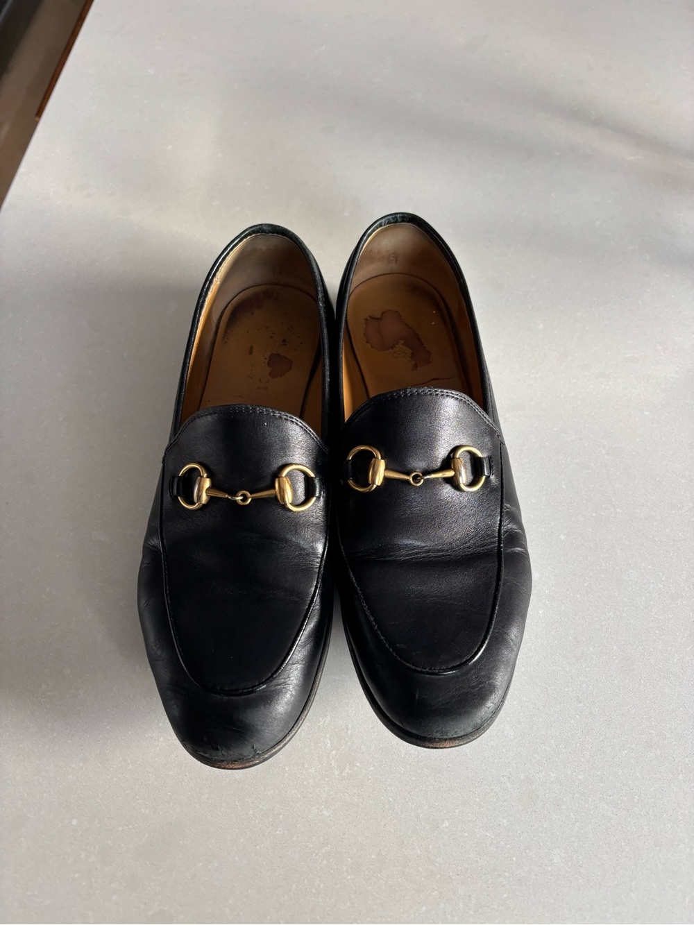 Women Black Gucci Loafer
